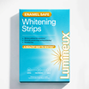 Blue Lumineux® enamel safe whitening strips box for 21 treatments