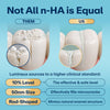 Dental enamel comparison graphic with microcrack close-up and toothpaste application